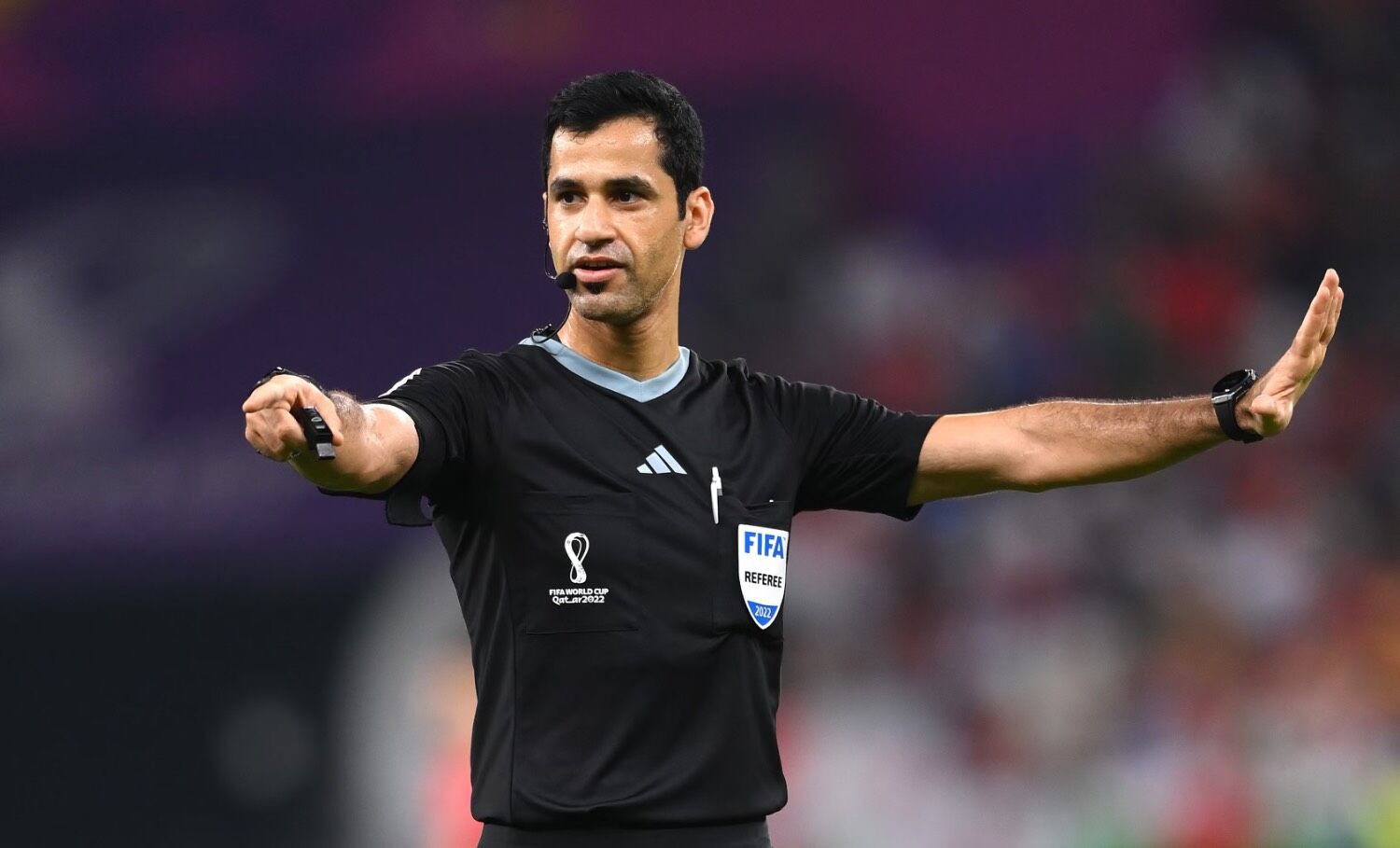 تیم داوری بازی پرتغال و کنگو 