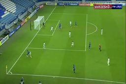  ضربه سر زیبای دیاباته به الاهلی|فیلم