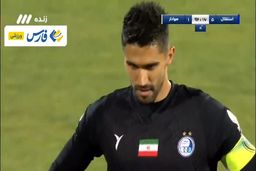 فیلم| گل ششم استقلال|پای حسینی هم به گل باز شد