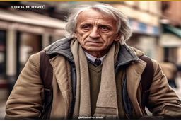 تصاویر دیدنی از پیری ستارگان فوتبال با هوش مصنوعی|تیپ جذاب رونالدو