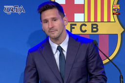 اشک‌های غم انگیز لیونل مسی در روز وداع تلخ