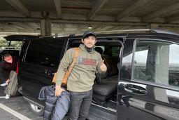 هوتن شکیبا و بهرام افشاری در خانه سردار آزمون در آلمان|فیلم جالب از مهمانی خاص