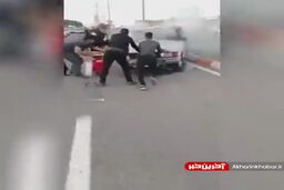 ویدئو|پیکان آتش گرفته بدون راننده استارت زد و راه افتاد