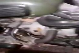 تصاویر دیدنی از کشف موتورسیکلت آلمان نازی در تهران