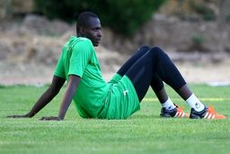 ظاهر جدید و خشن دیاباته در تمرین استقلال + عکس خاص

