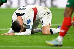 فیلم|رونالدو و خانواده در حال ترک قطر با جت شخصی