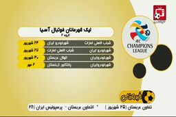 فیلم/برنامه دیدارهای نمایندگان ایران در آسیا