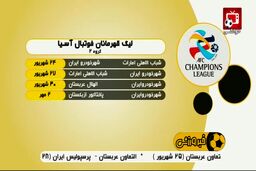 فیلم/برنامه دیدارهای نمایندگان ایران در آسیا