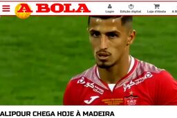 آقای گل پرسپولیس امروز وارد مادیرا می شود