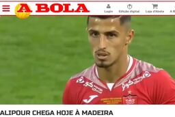 آقای گل پرسپولیس امروز وارد مادیرا می شود