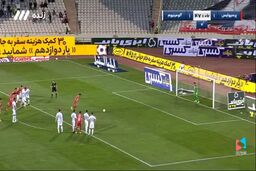فیلم| گل دوم پرسپولیس به ایرالکو با پنالتی مشکوک