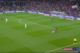 خلاصه بازی رئال مادرید 2 - بارسلونا 0