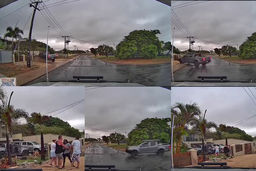 فوری: فرار شوکه کننده زن راننده| فیلم