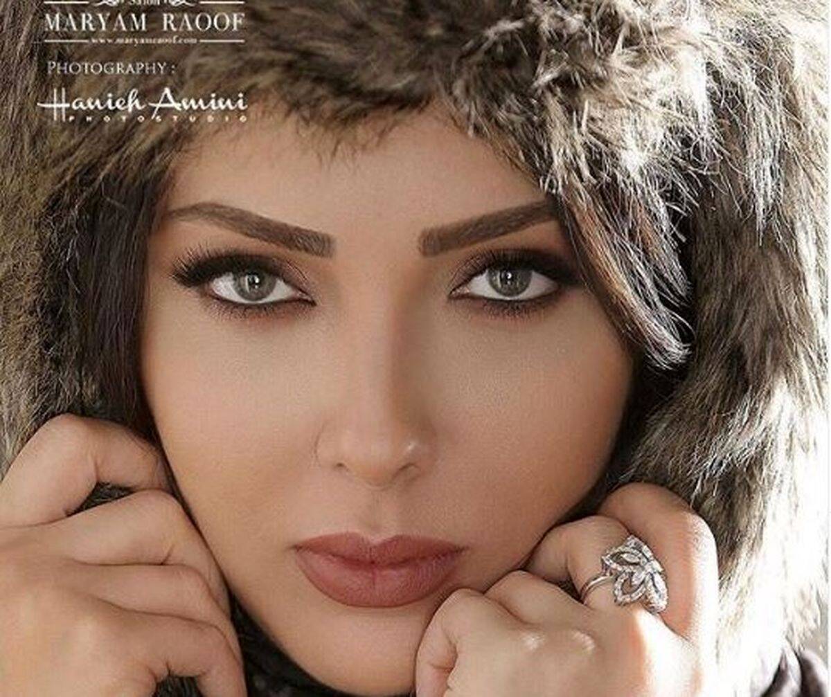 تصویر قلابی لیلا اوتادی|عکس دونفره لیلا اوتادی با خرس ترسناک