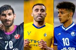 رقابت گل تنگاتنگ مهدی قایدی و مغانلو در نظرسنجی AFC
