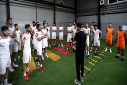 سومین روز تمرین پرسپولیس|بدنسازی در سالن سید جلال؛ننکا اضافه شد
