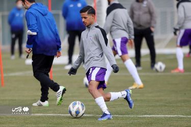 تمرینات تیم ملی فوتبال