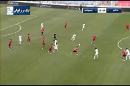 فیلم| گل اول پرسپولیس به تراکتور|ضربه عمری