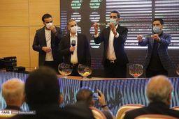 قرعه‌کشی لیگ برتر فوتبال در فصل بیستم|گزارش تصویری