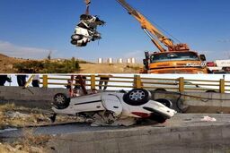 تصادف مرگبار 206 در اتوبان آزادگان