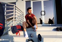 تمرینات شاداب پرسپولیس در قطر|گزارش تصویری