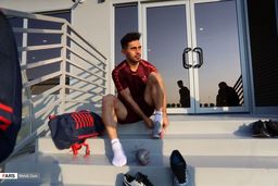 تمرینات شاداب پرسپولیس در قطر|گزارش تصویری