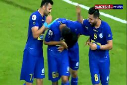 ضربه سر علی کریمی و دومین گل استقلال به الاهلی|فیلم