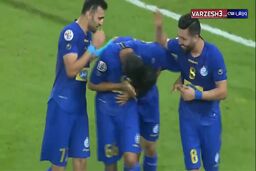 ضربه سر علی کریمی و دومین گل استقلال به الاهلی|فیلم