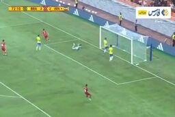 فیلم گل سوم ایران به برزیل توسط قلی زاده