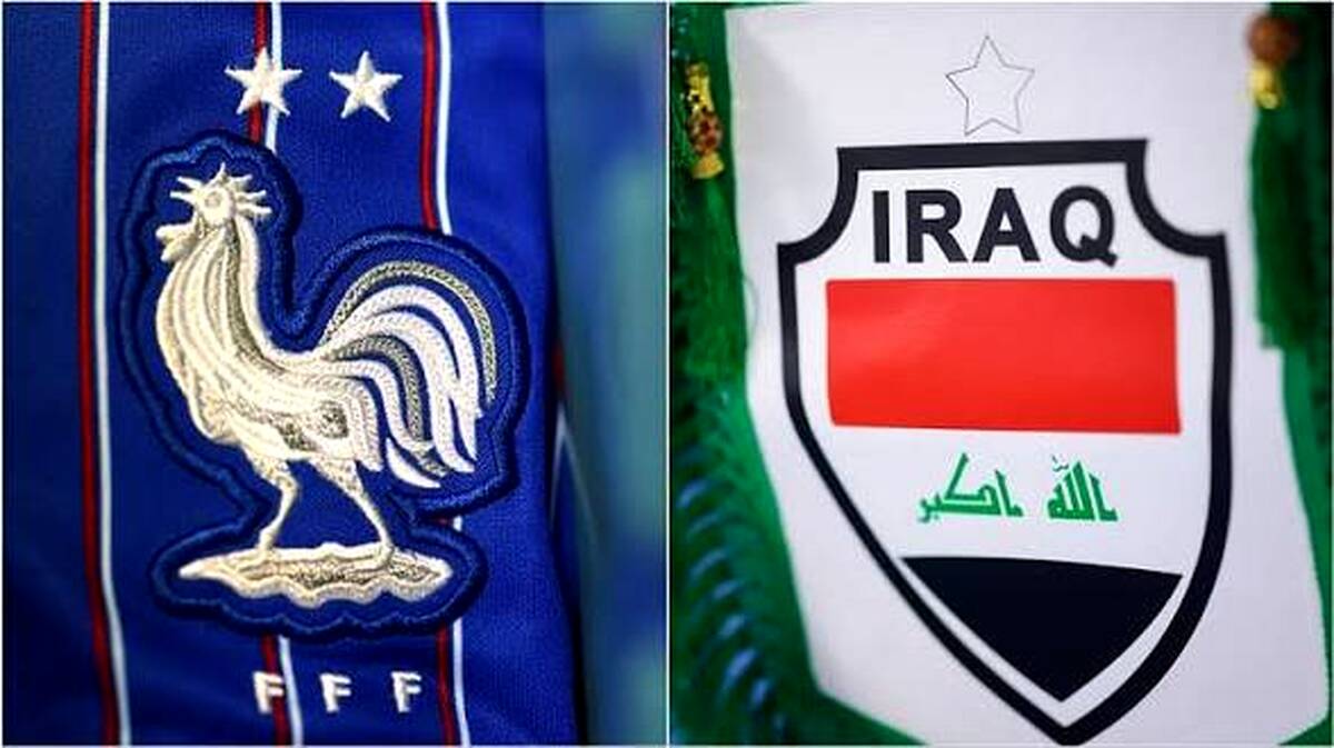 اعلام ترکیب‌های احتمالی فرانسه و عراق برای دیدار حساس گروه I جام جهانی
