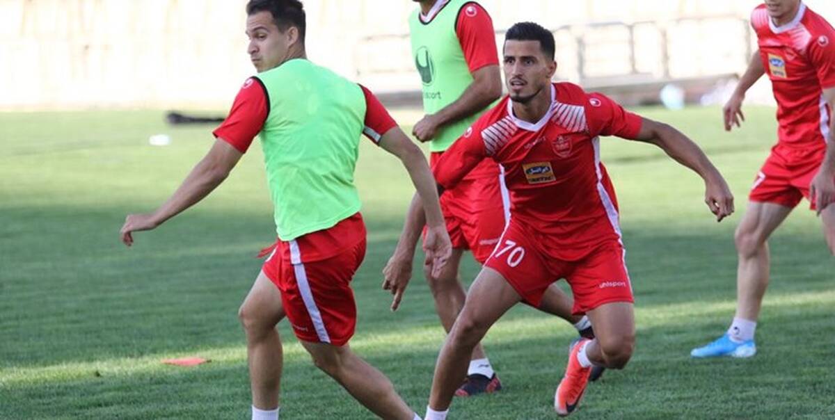 گزارش تمرین پرسپولیس با حضور بازرس 