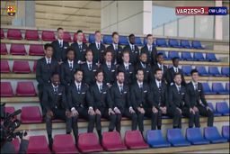 دردسر عکس تیمی بارسلونا + تصویر