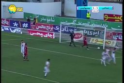 گل زیبای علی علیپور به علیرضا حقیقی از نفطه پنالتی