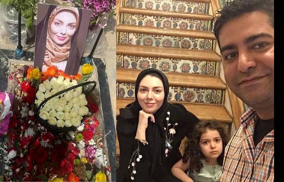 شوهر آزاده نامداری داغدار شد ! / عامل اصلی تنها ماندن آزاده فوت کرد+ عکس قبل از مرگ آزاده و متوفی