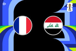 خلاصه بازی فرانسه ۳ - عراق ۰