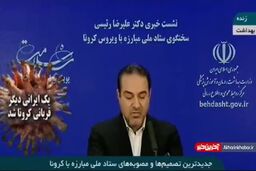  مصوبات جدید و مهم ستاد مبارزه با کرونا| فیلم