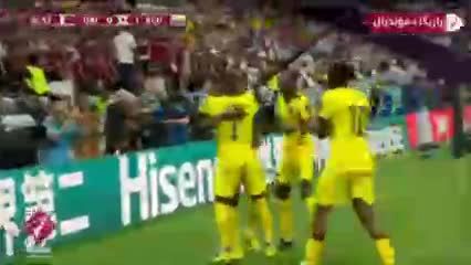 اولین گل جام جهانی ۲۰۲۲ از روی نقطه پنالتی|فیلم