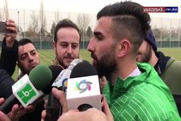 صحبتهای علی شجاعی یکی از بازیکنان مصدوم تیم امید