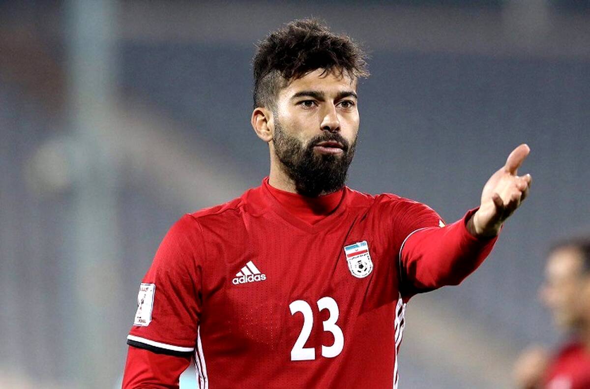 ملی‌پوش ایران واکسن کرونا زد!