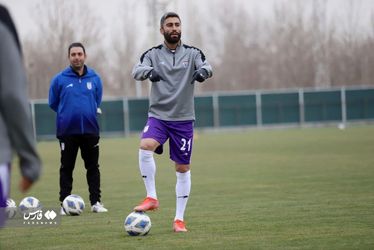 تمرینات تیم ملی فوتبال