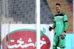 گلر جنجالی پرسپولیس آقای کلین شیت لیگ‌ بیستم شد