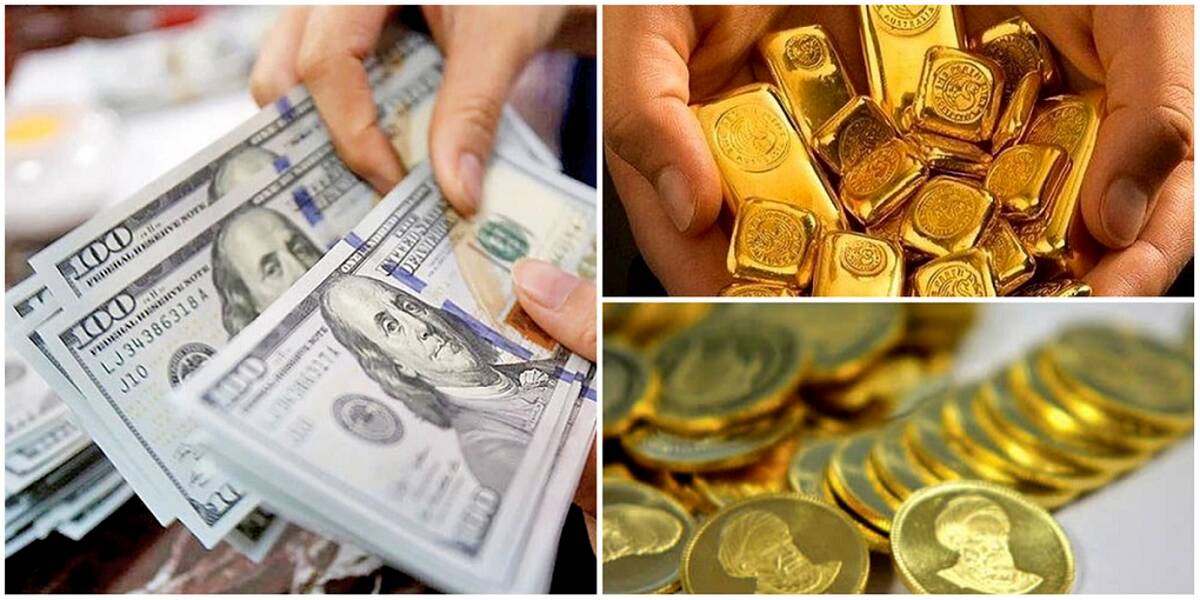 قیمت طلا، دلار و سکه امروز 19 مهر | دلار ریخت ؛ سکه بشدت بالا کشید