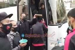 بدرقه پرسپولیس به فرودگاه برای بازی تاریخی
