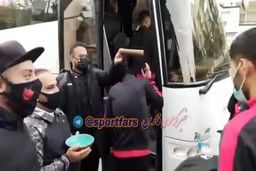 بدرقه پرسپولیس به فرودگاه برای بازی تاریخی