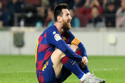 پیوند ابدی مسی و بارسا با طناب! + عکس

