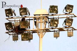 ماجرای عجیب و غریب پروژکتورهای زمین تمرین پرسپولیس