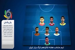 تیم منتخب هفته شانزدهم لیگ برتر ایران