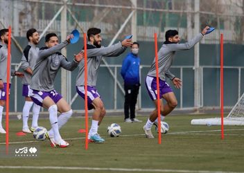 تمرینات تیم ملی فوتبال