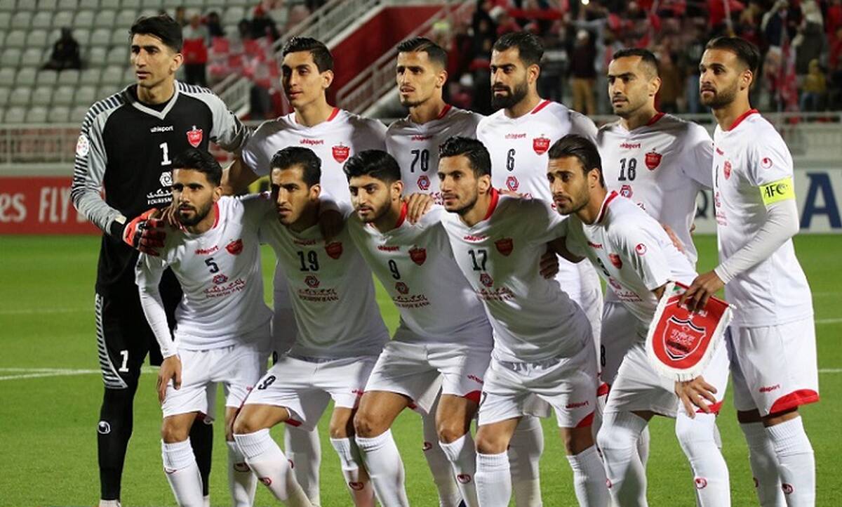 ترکیب پرسپولیس مقابل الشارجه + اسامی

