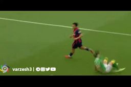  لحظه مصدومیت و پارگی رباط بهترین مدافع تیم ملی ایران